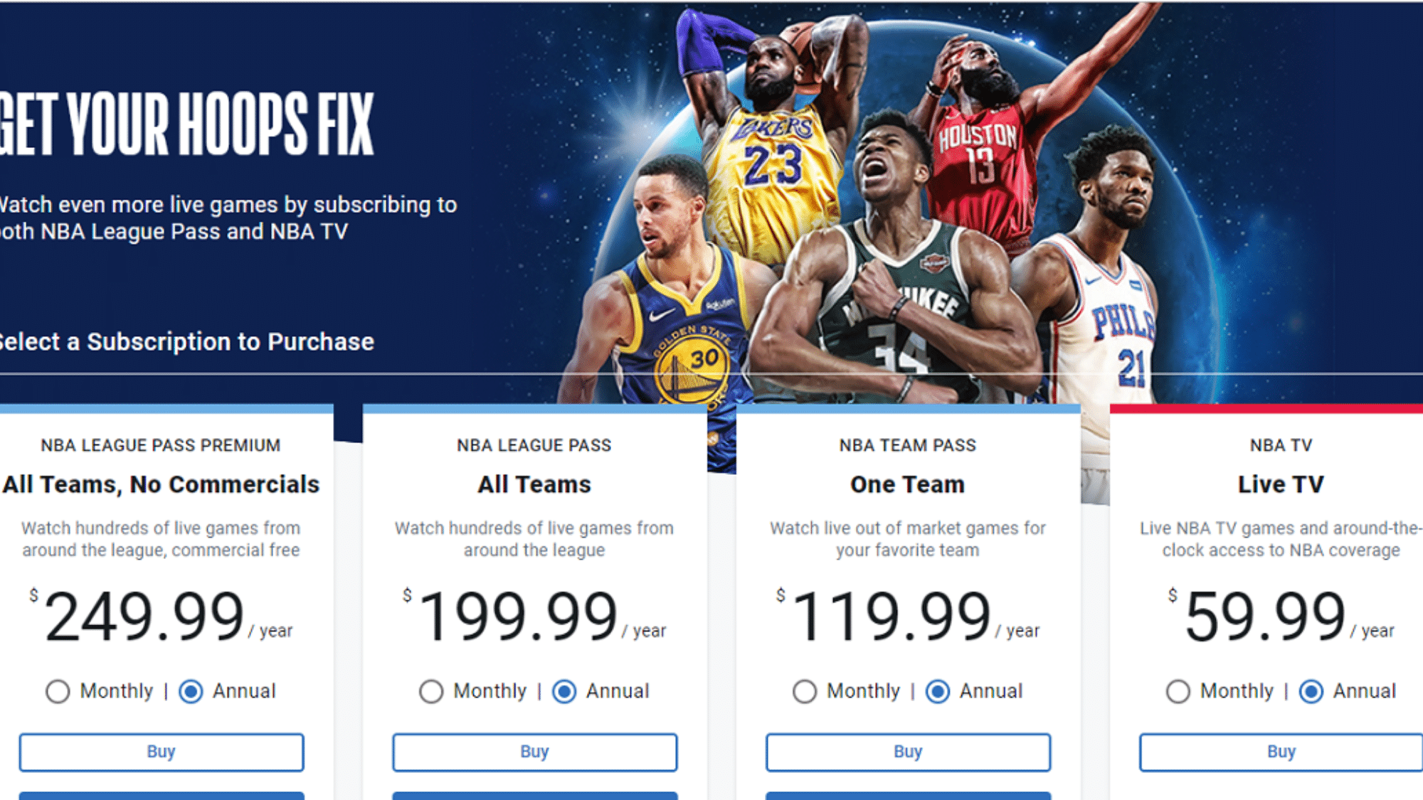 Understanding the NBA League Pass Pricing Tiers - contextual illustration