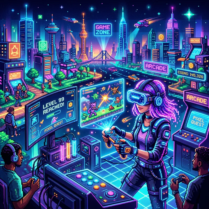 The Future of Retro Gaming - contextual illustration
