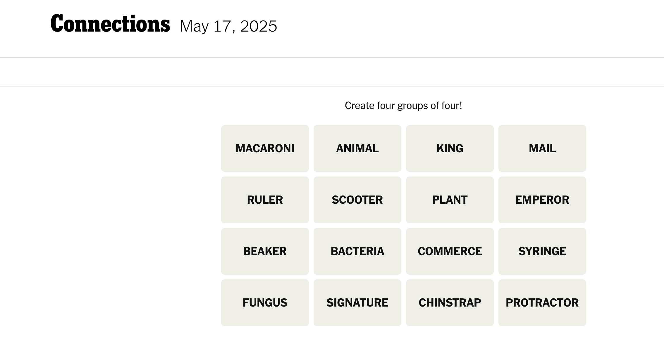 Advanced Topic: Linguistic Analysis of Connections Categories - visual representation