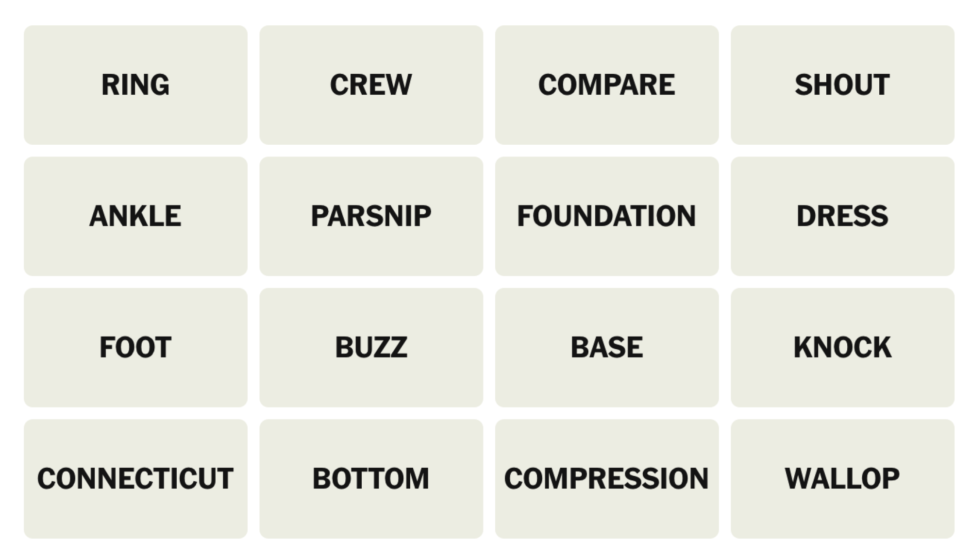 Why Connections Is More Difficult Than Wordle - visual representation