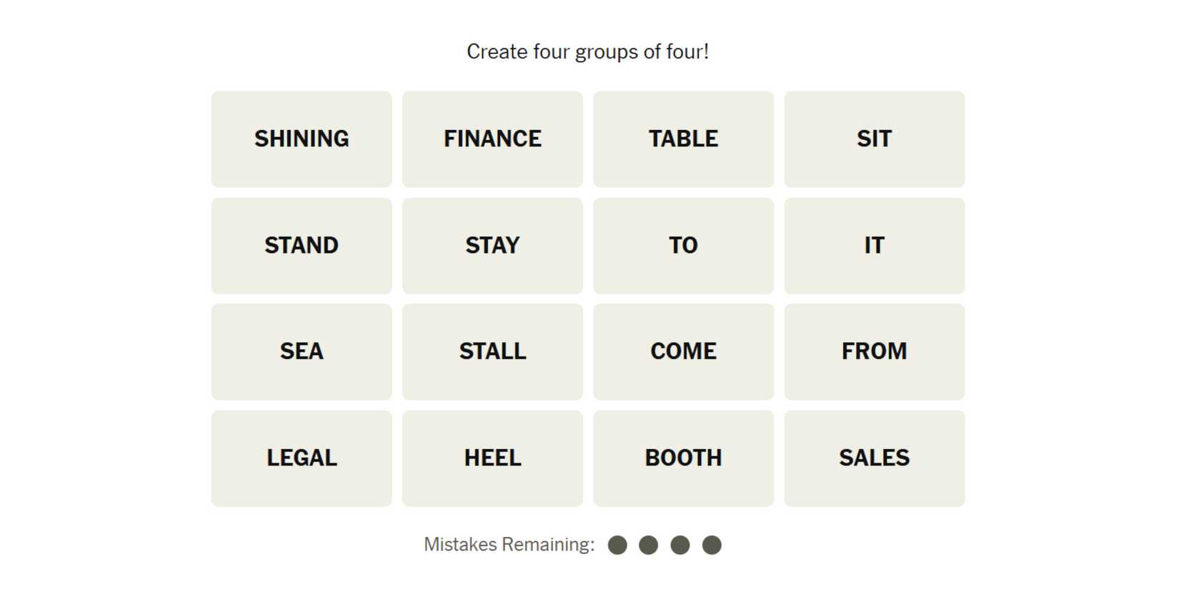 Today's Specific Challenges - visual representation