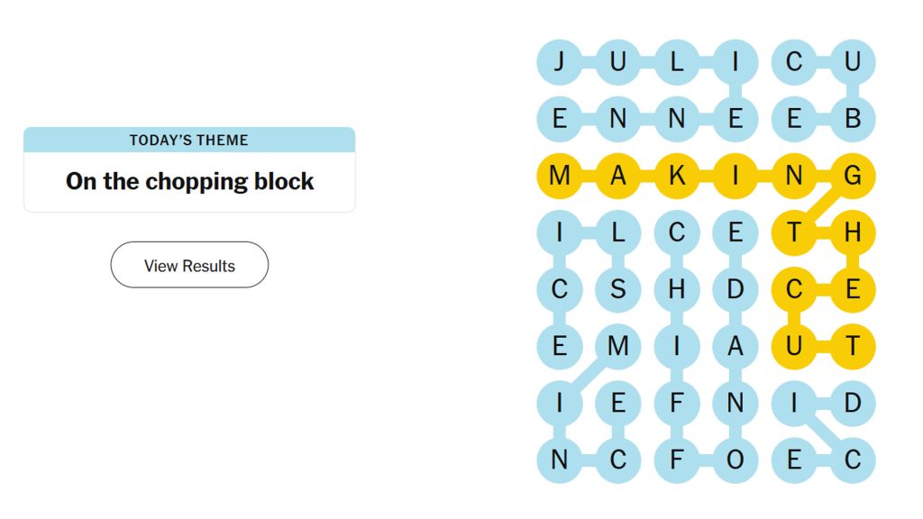 The Complete Answers for Game #699 - visual representation