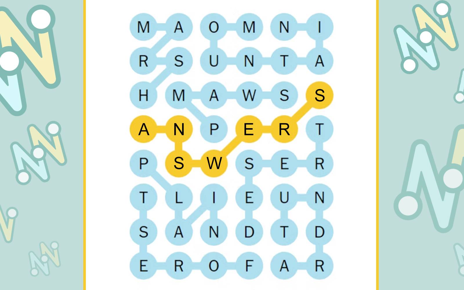 Strands Variations and Related Puzzles - visual representation