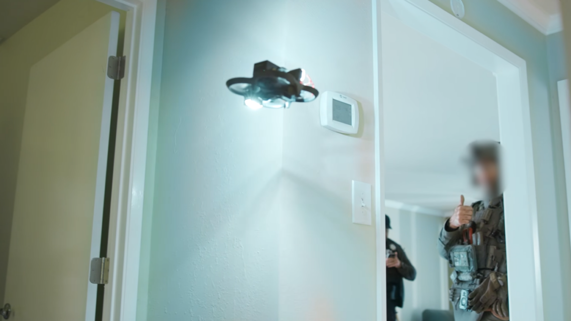 Odd police video shows drone removing knife from motionless suspect - Ars Technica