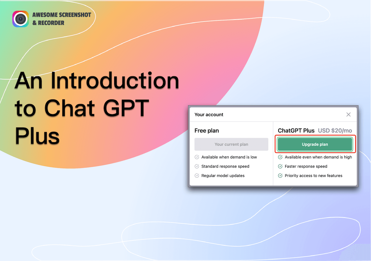 Understanding Chat GPT Plus - visual representation