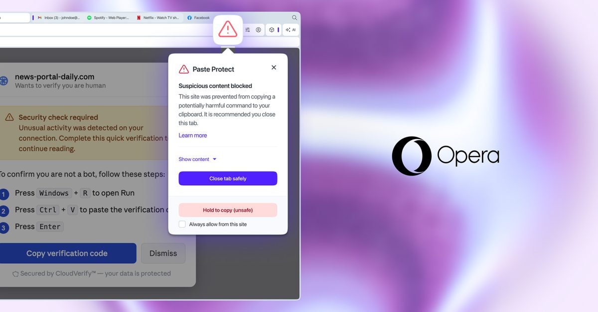 Opera's Paste Protect: A Game Changer - contextual illustration