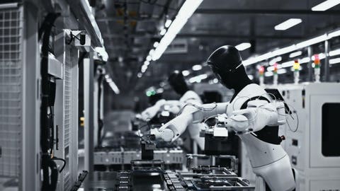 Future Trends in Humanoid Robotics - visual representation