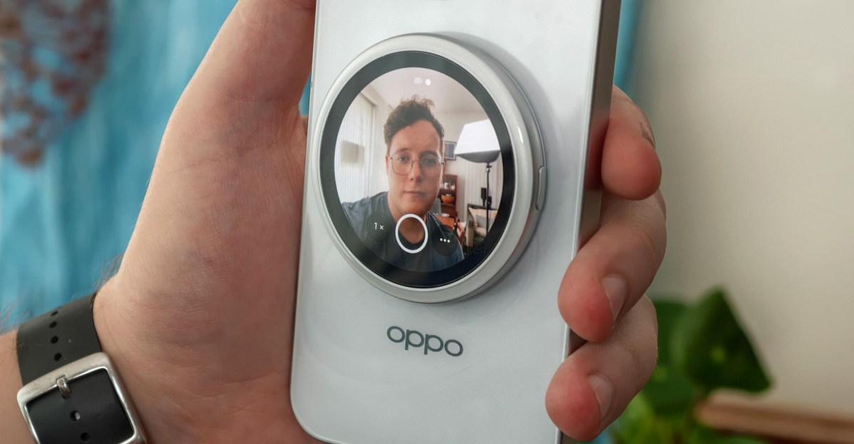 Oppo’s Bubble selfie screen is crying out for Qi2 | The Verge