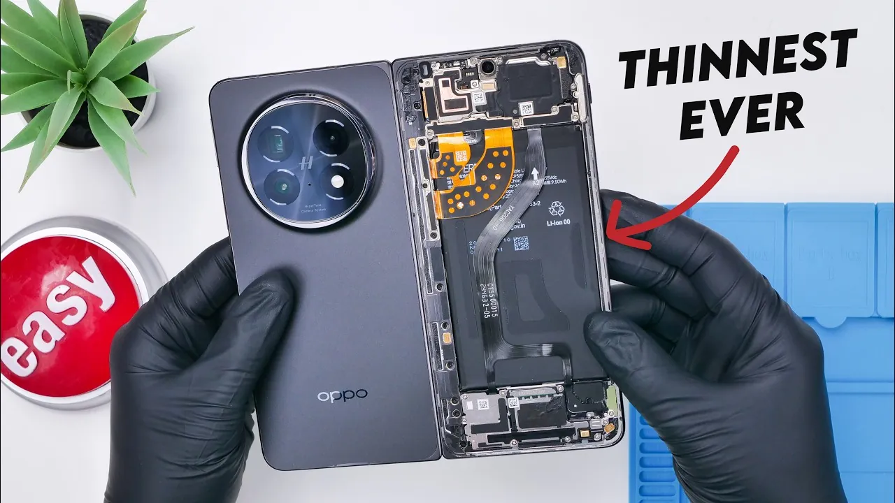 Technical Advancements in Oppo's Foldable - contextual illustration