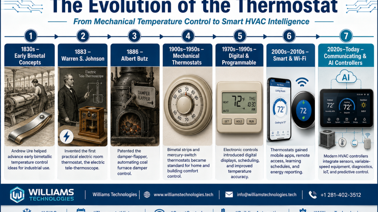 The Evolution of Thermostats - contextual illustration