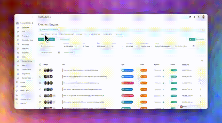 Parallel Web Systems' Offerings - contextual illustration