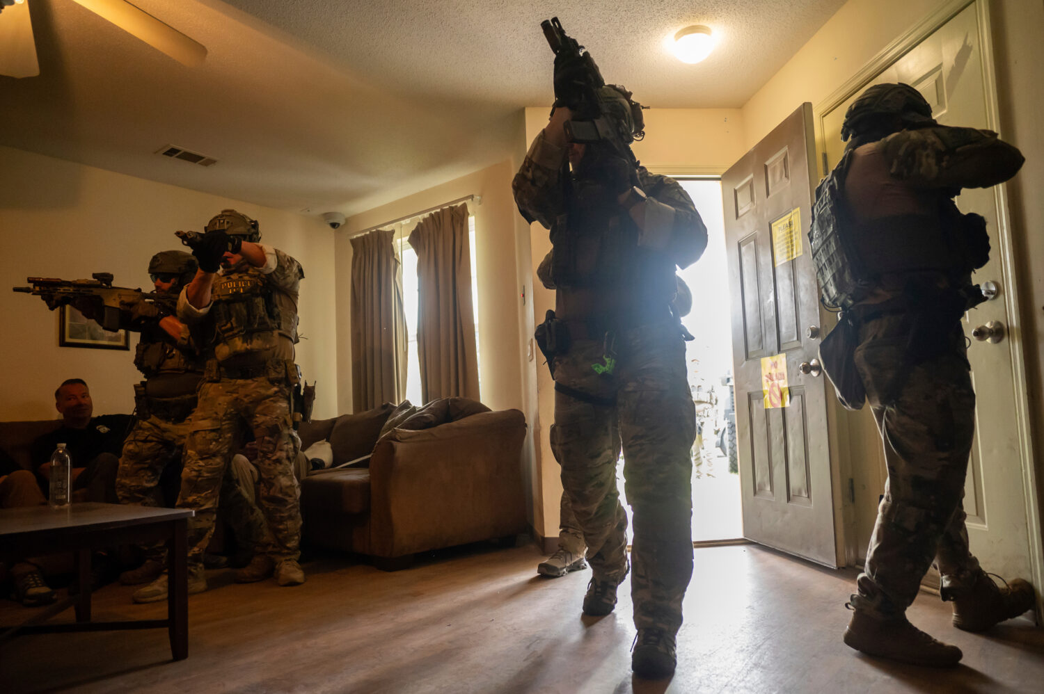 Broader Militarization of Federal Enforcement - visual representation