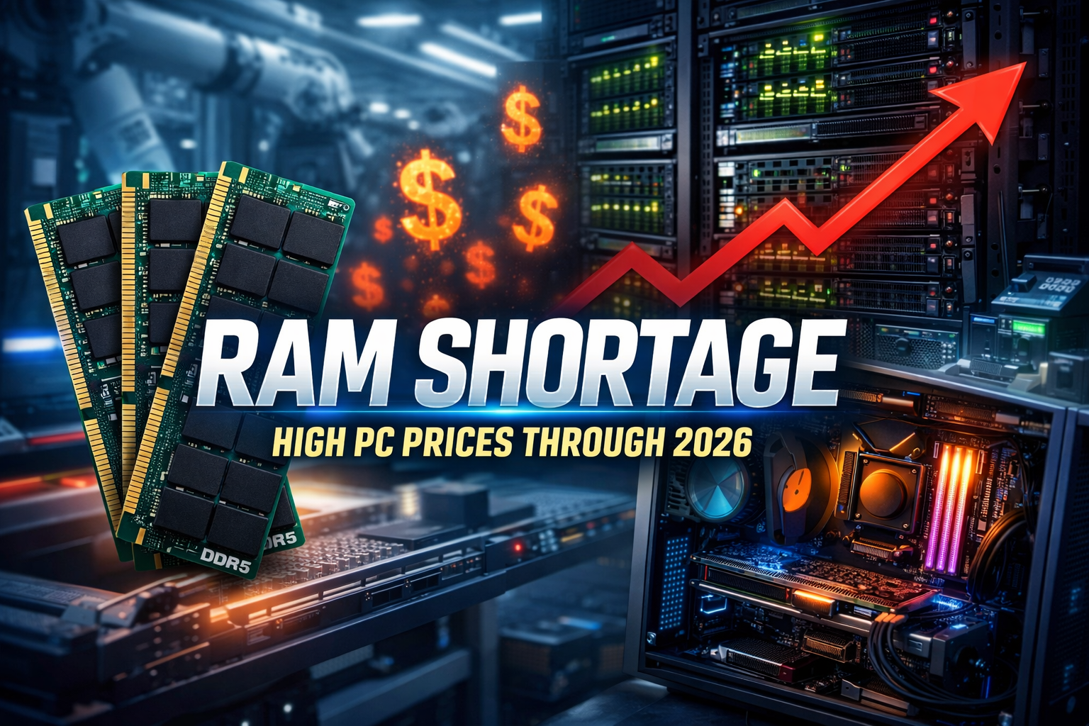 The Volatile RAM Market: The Biggest Threat to 2026 PC Pricing - visual representation