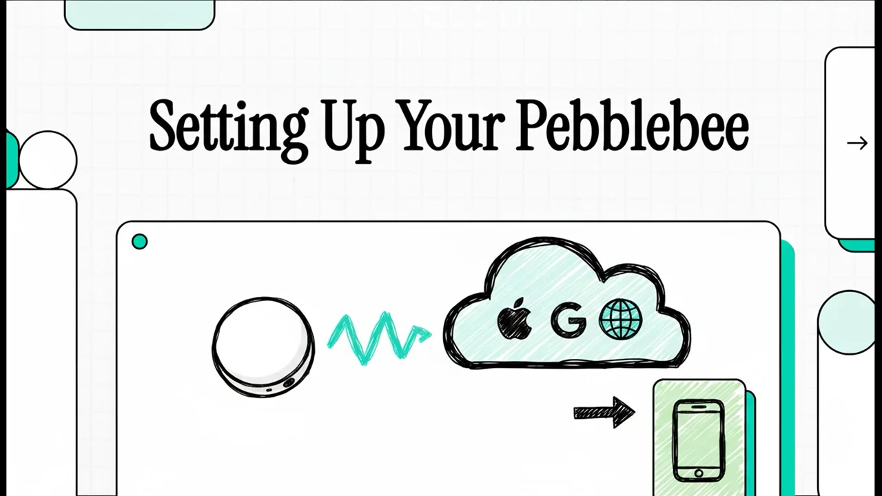 Setting Up Your Pebblebee Halo - contextual illustration