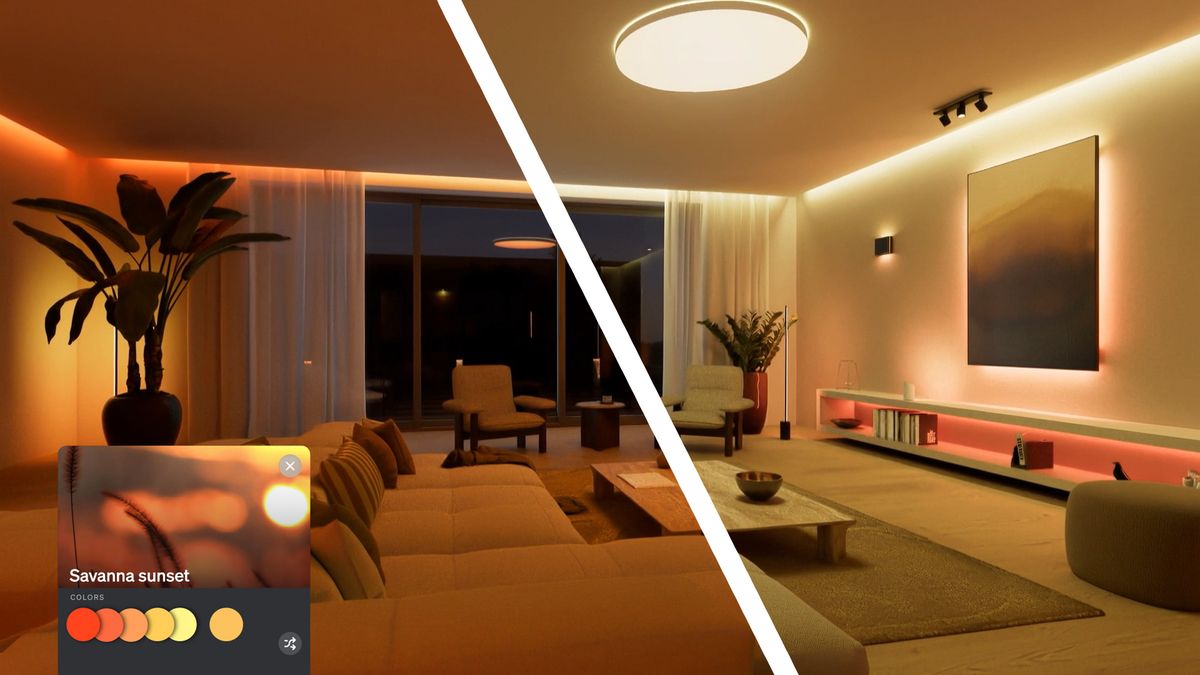 Which Philips Hue Products Support Spatial Aware - visual representation