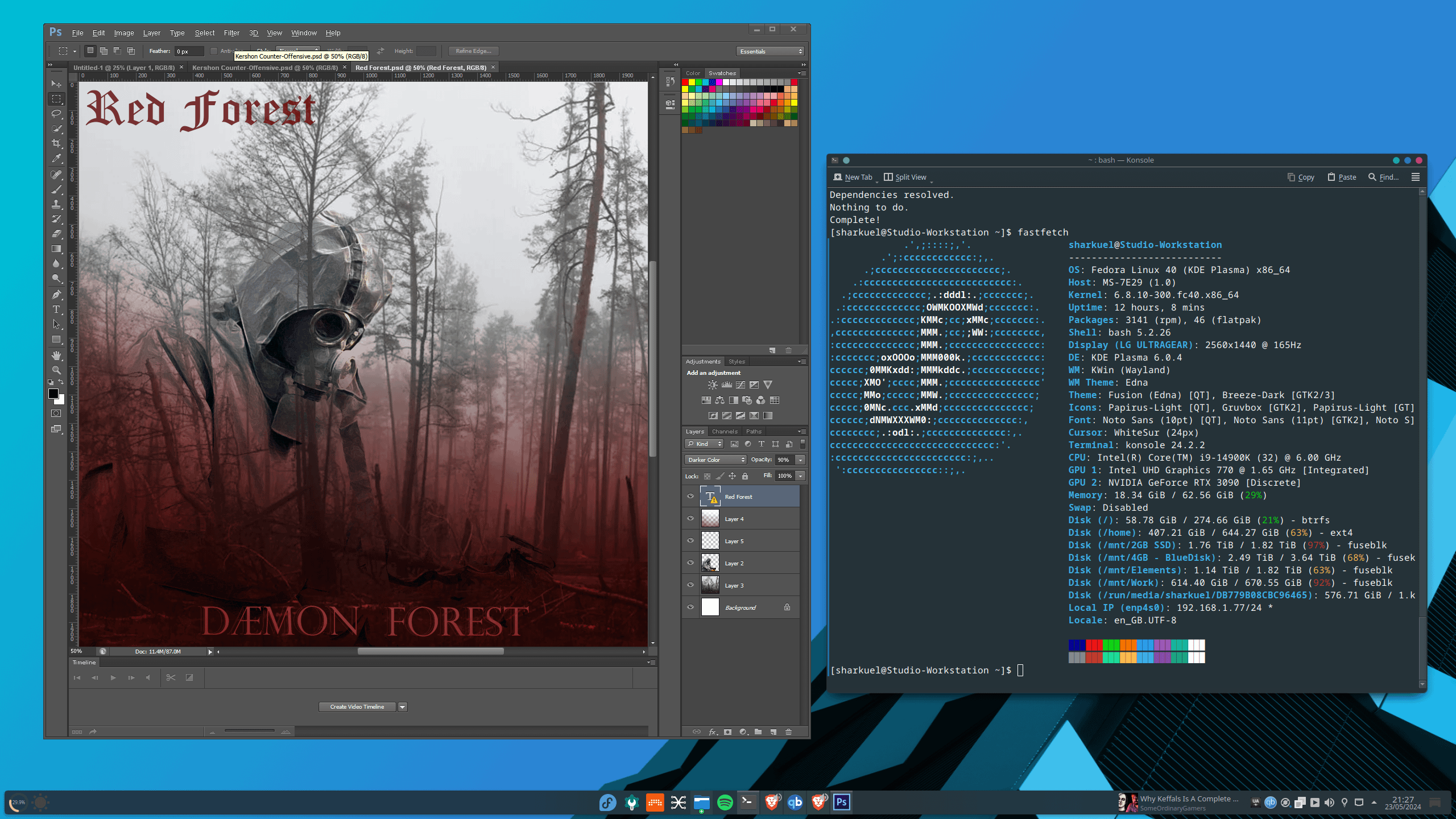 Comparison to Alternatives: What About GIMP or Krita? - visual representation