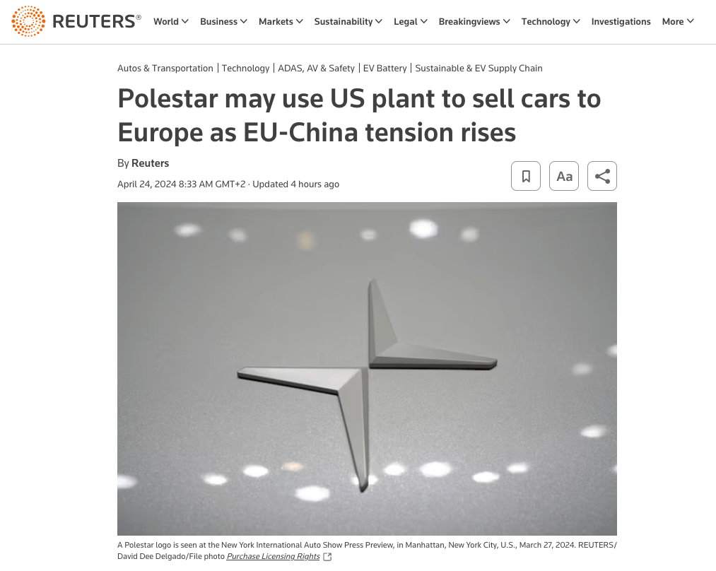 Polestar's Strategic Response - contextual illustration