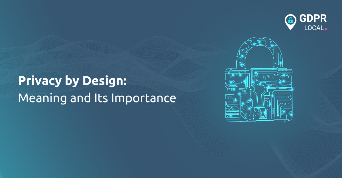 The Four Technical Pillars Enabling Privacy-by-Design - visual representation