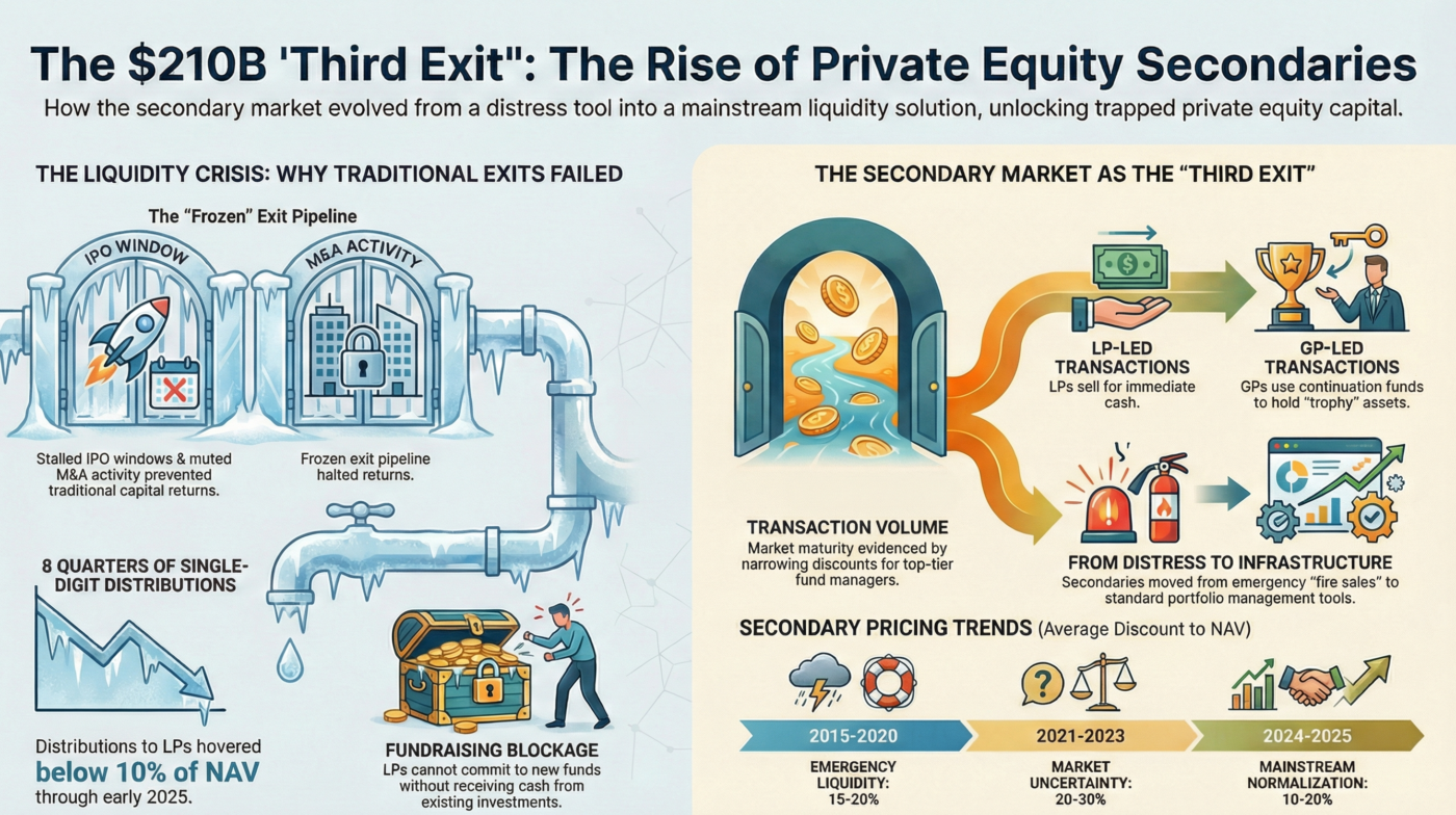 The Strategic Acquirer Path: Who's Actually Buying Now - visual representation