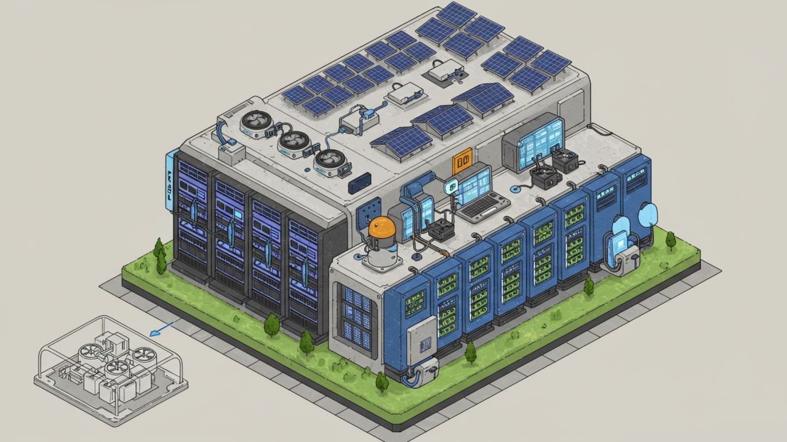 Future Trends in AI and Data Center Technology - contextual illustration