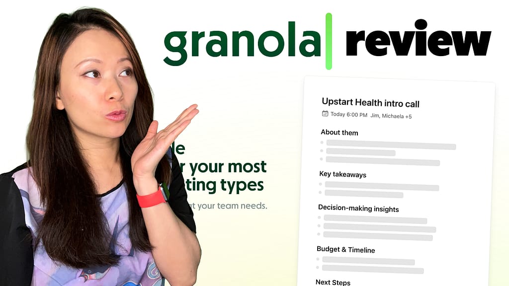 Recommendations for Granola Users - visual representation