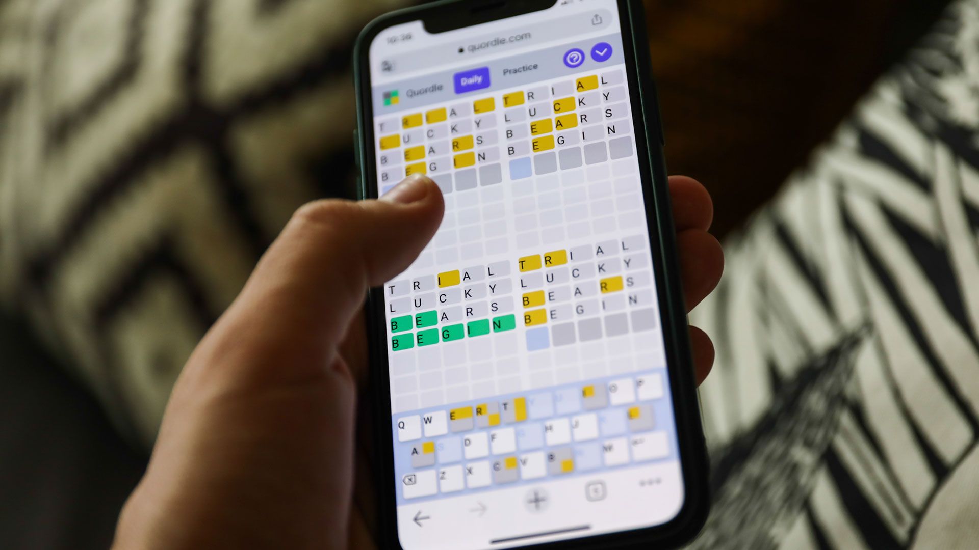 Quordle hints and answers for Saturday, March 28 (game #1524) | TechRadar