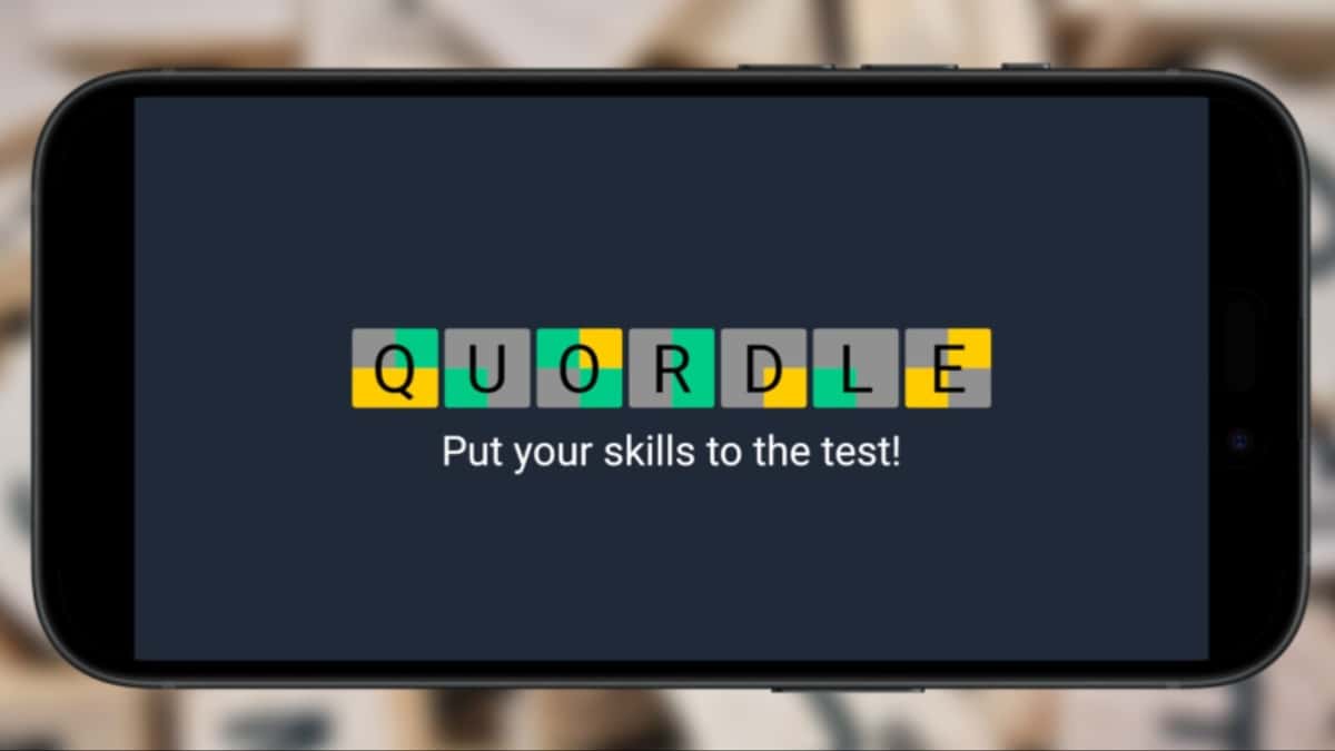 The Competitive Quordle Community - visual representation