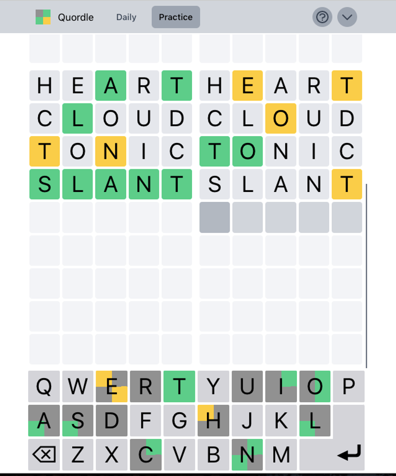 Common Letter Patterns in Five-Letter Words - visual representation