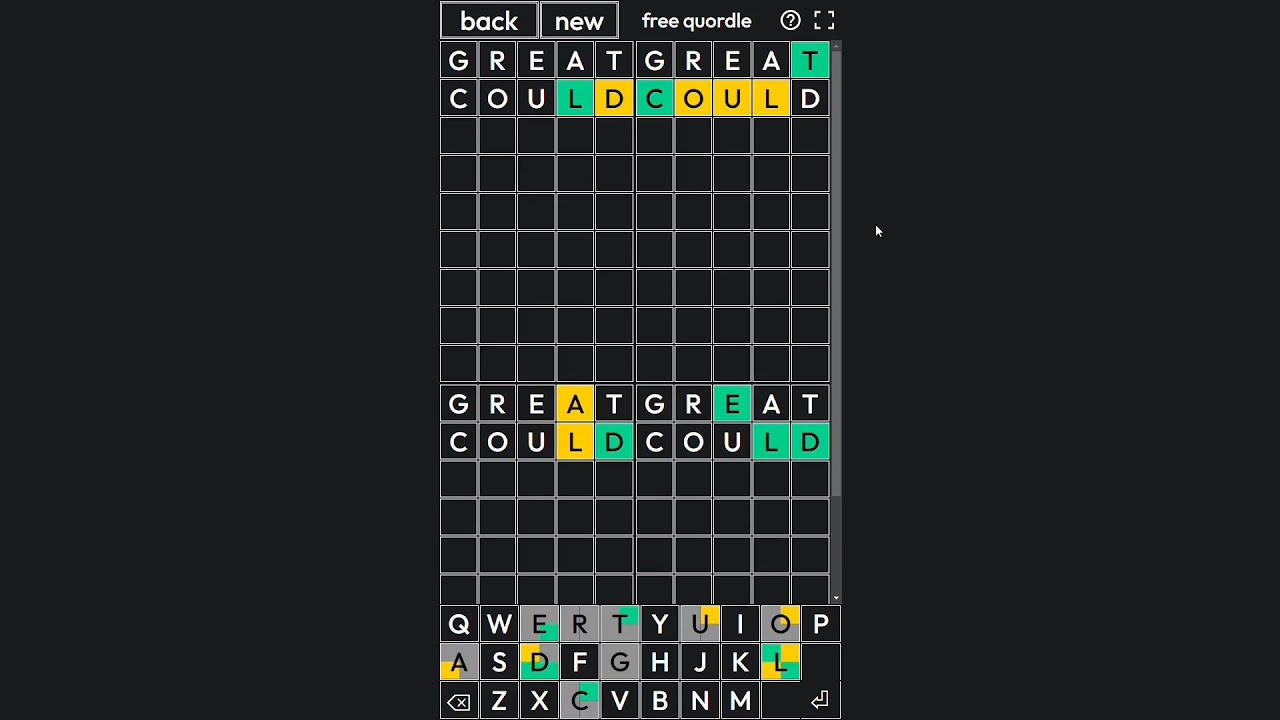 Understanding the Quordle Format - contextual illustration