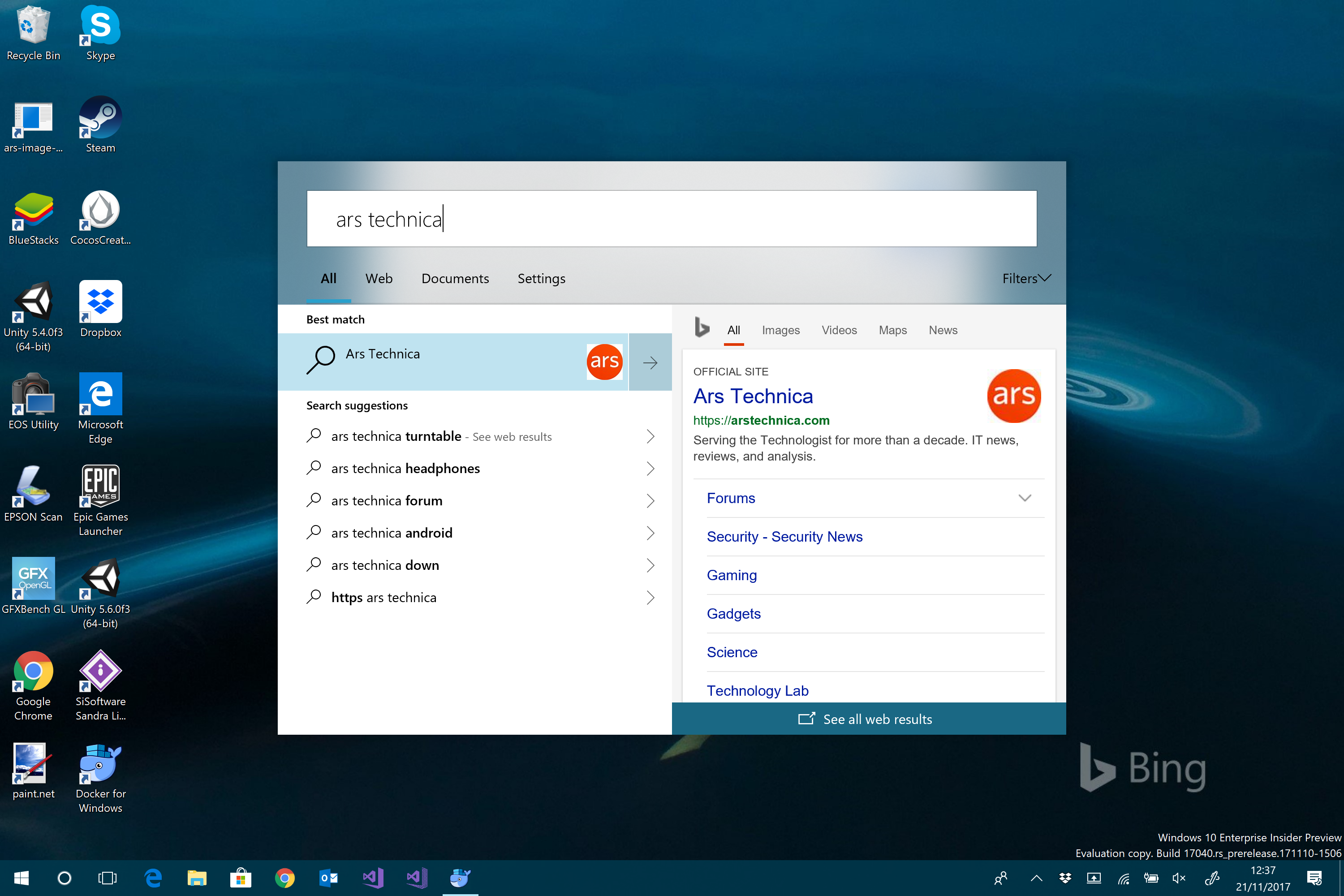 The Evolution of Windows Search - visual representation