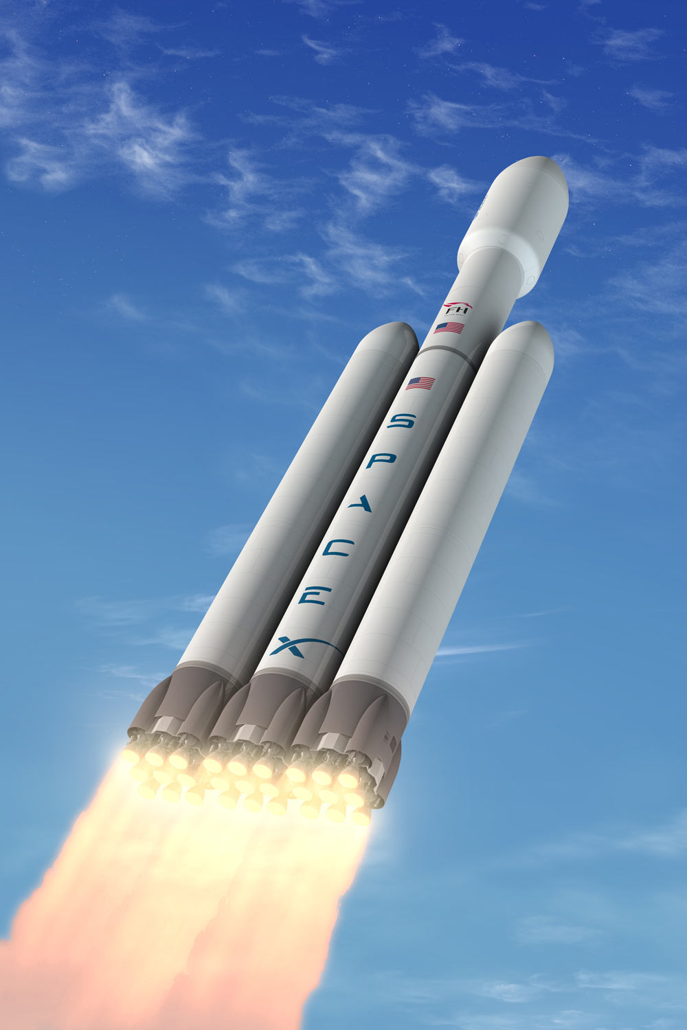Space X and the Era of Commercial Spaceflight - visual representation