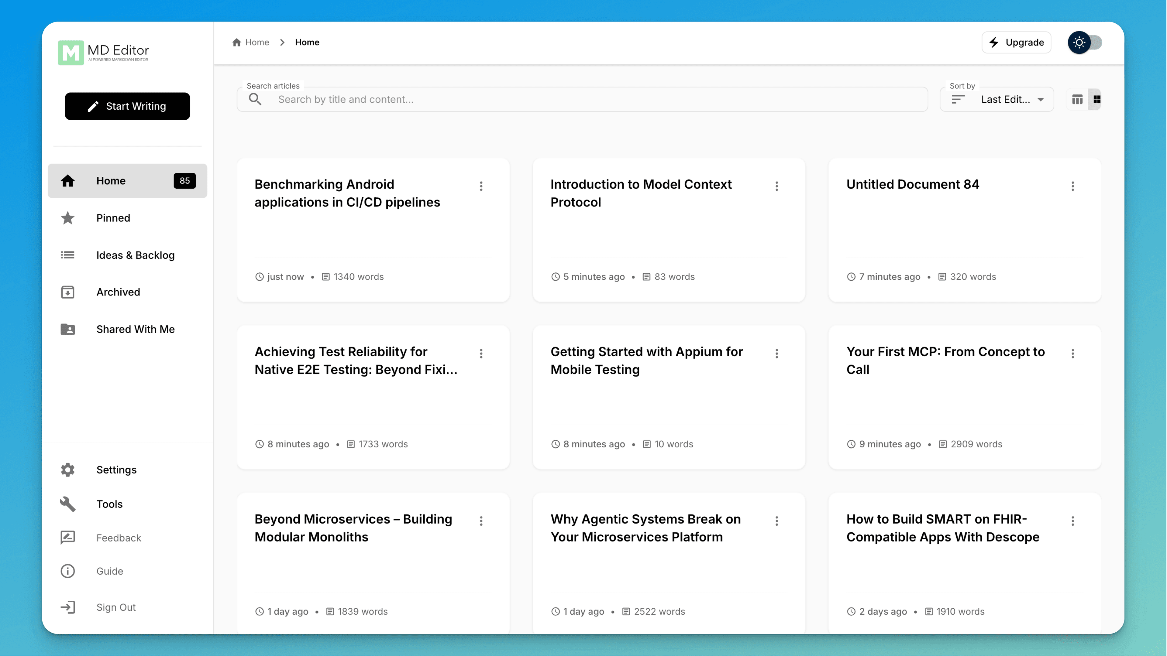 Introduction - visual representation