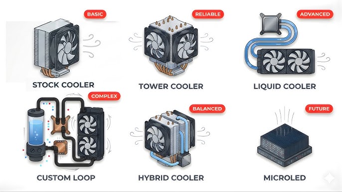 The Evolution of CPU Cooling - contextual illustration