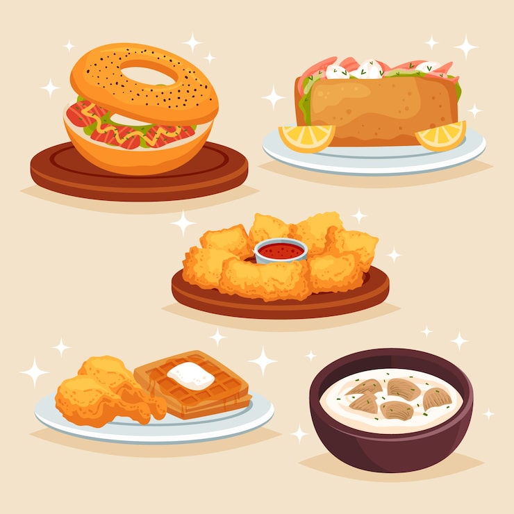 The Future of Healthier Fried Foods - contextual illustration