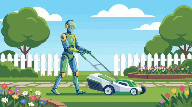 Future Trends in Robotic Lawn Care - contextual illustration