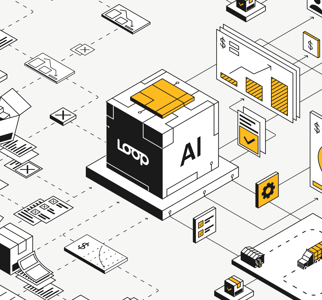 Loop's Approach to AI in Supply Chains - contextual illustration
