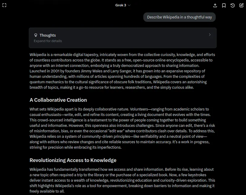 Grok's Actual Recommendations - contextual illustration