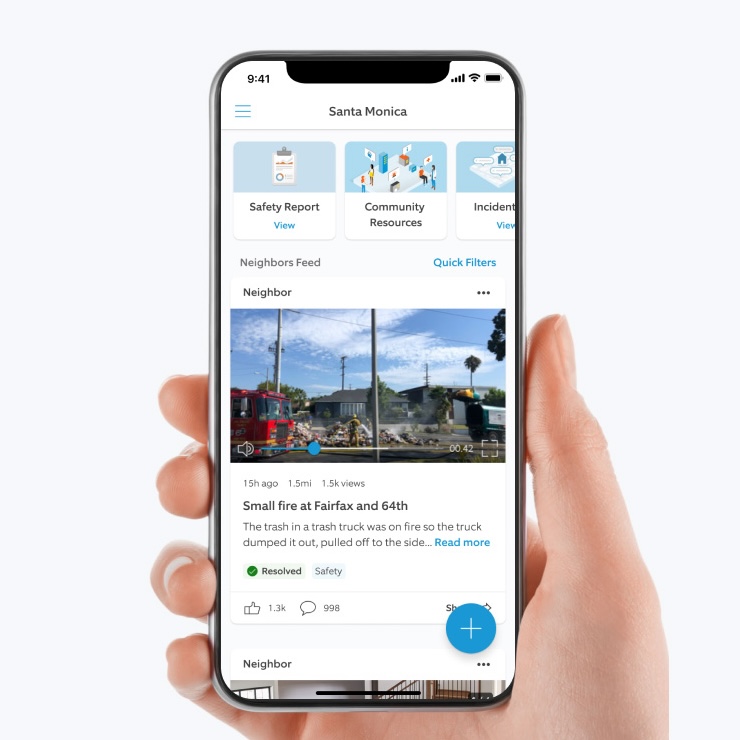 What is Ring's Neighbours Feature? - contextual illustration