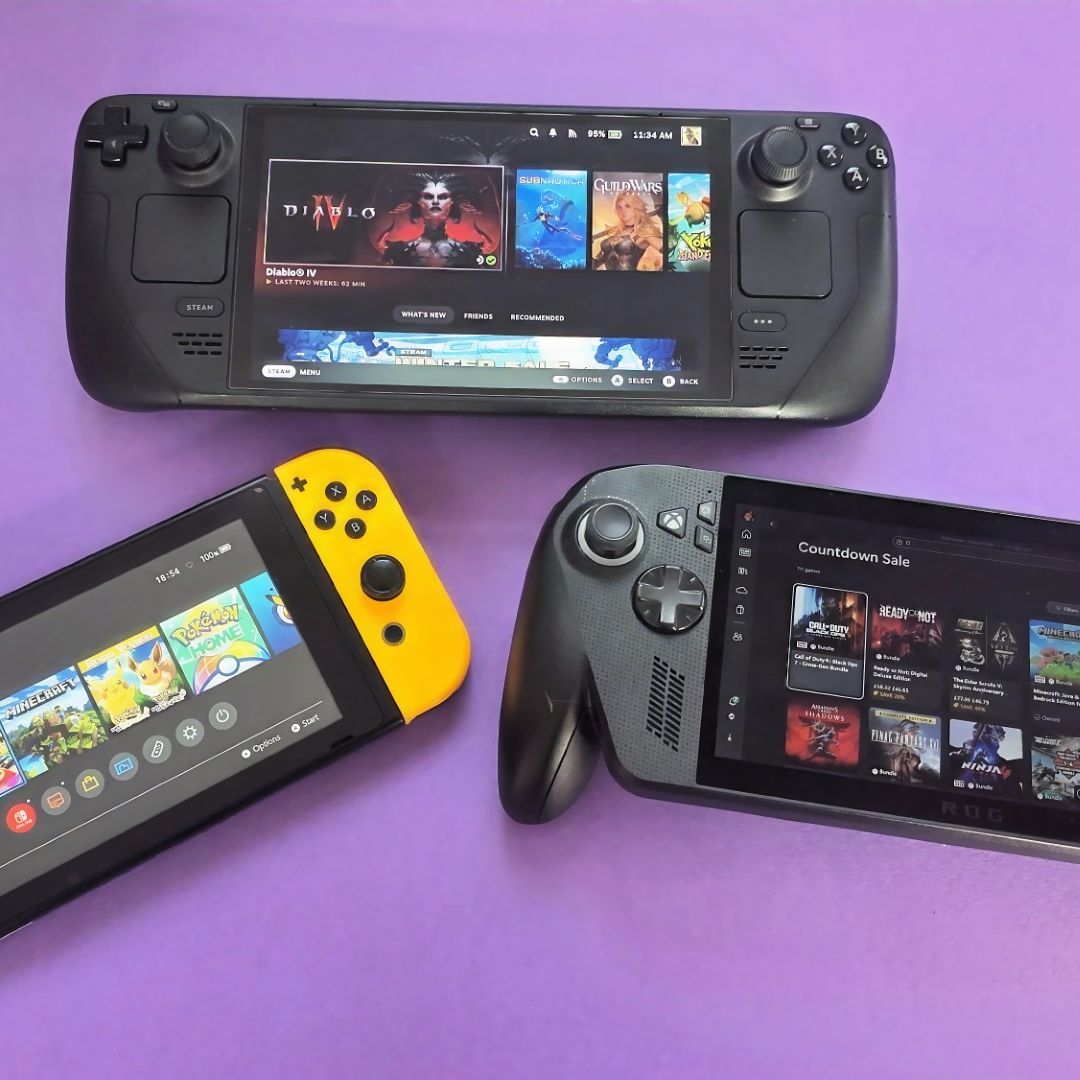 The Best Handheld Gaming Devices at a Glance - visual representation