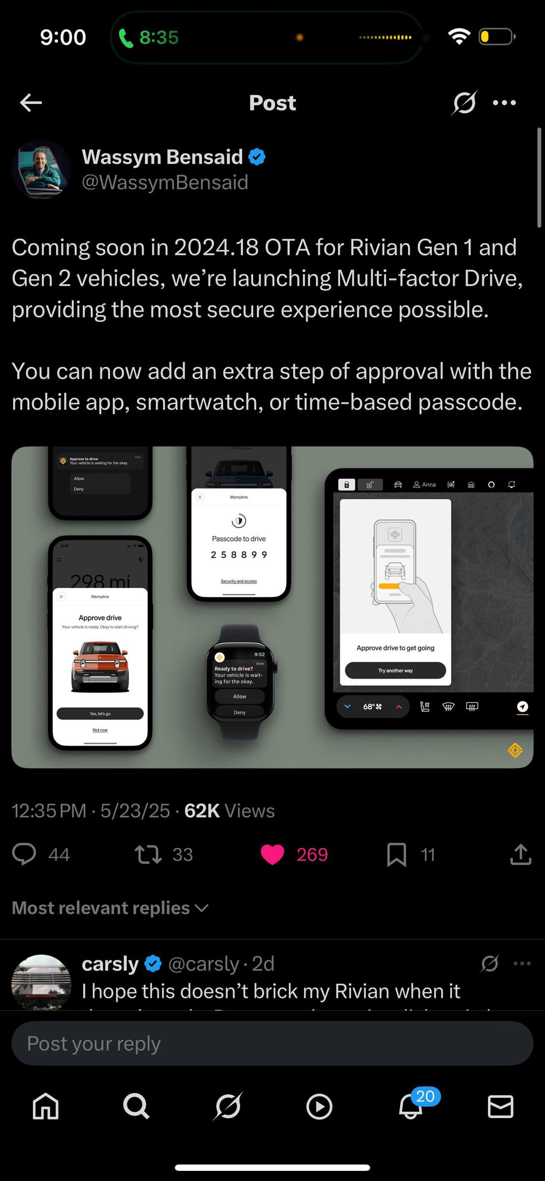 Setting Up Your Own Rivian Apple Watch Control - visual representation