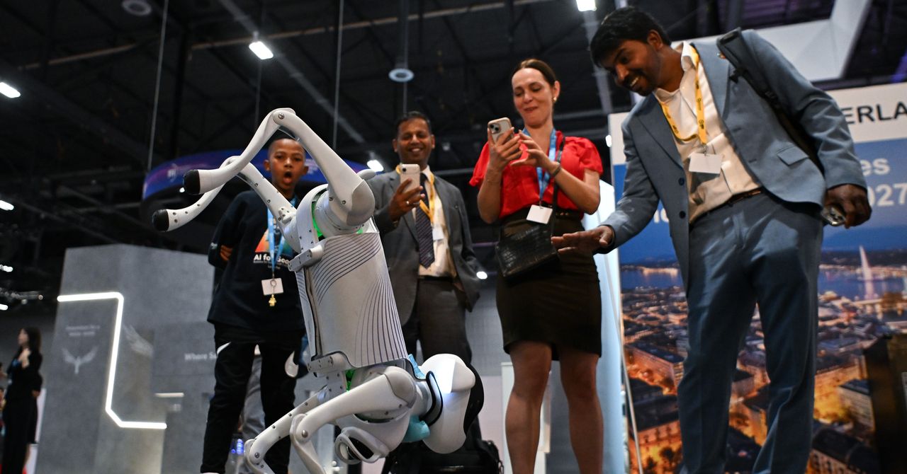 Robot Dogs, Teslas, and Rescue Helicopters: The UN AI Summit Was a Lot | WIRED