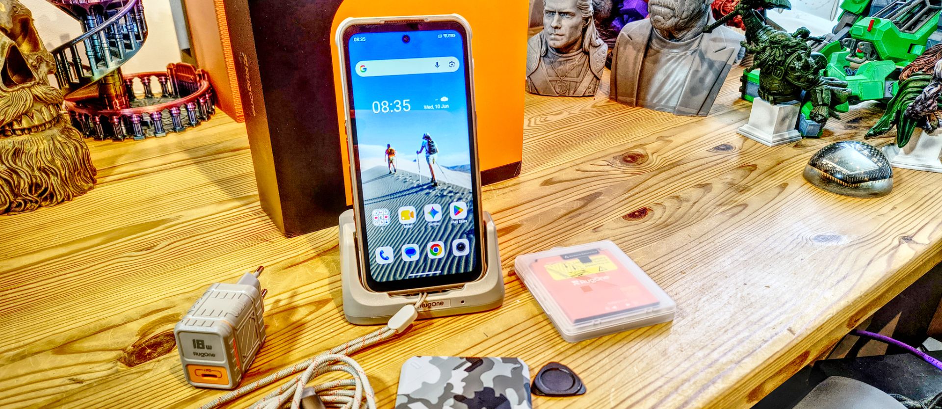RugOne Xever 8 rugged phone review | TechRadar