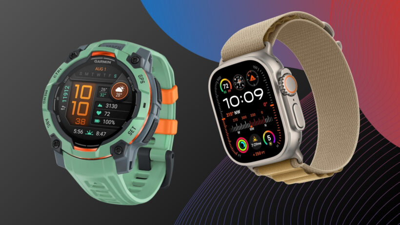 Comparison: Running Watch vs Smartphone Capabilities - visual representation