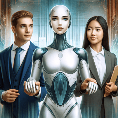 AI Mentorship: Meet Digital Jason and Amelia - contextual illustration