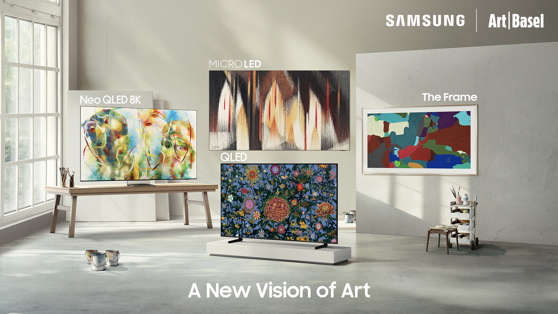 Future Trends in Television Design and Art Display Technology - visual representation