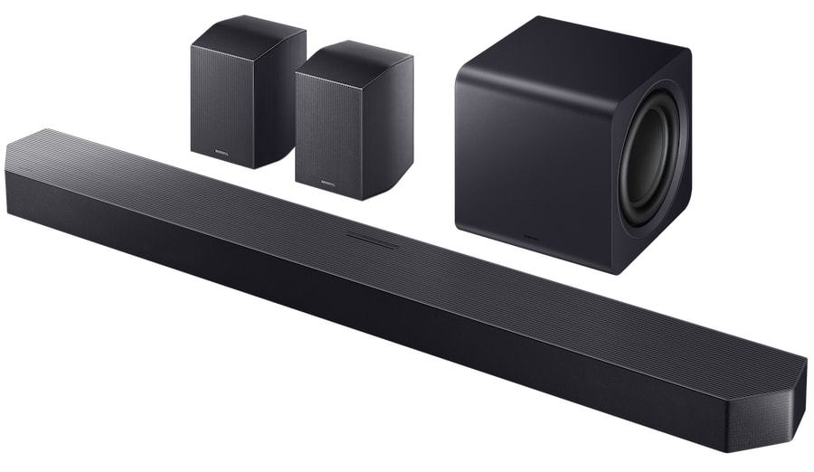 Comparison: QS90H vs. Traditional Soundbar-Plus-Subwoofer Setups - visual representation