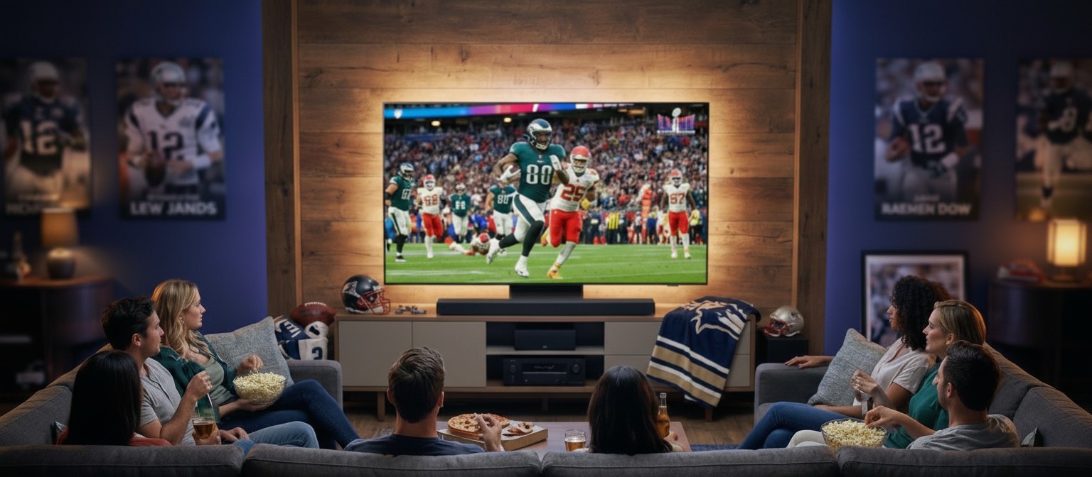 Streaming Service Optimization for Super Bowl Viewing - visual representation