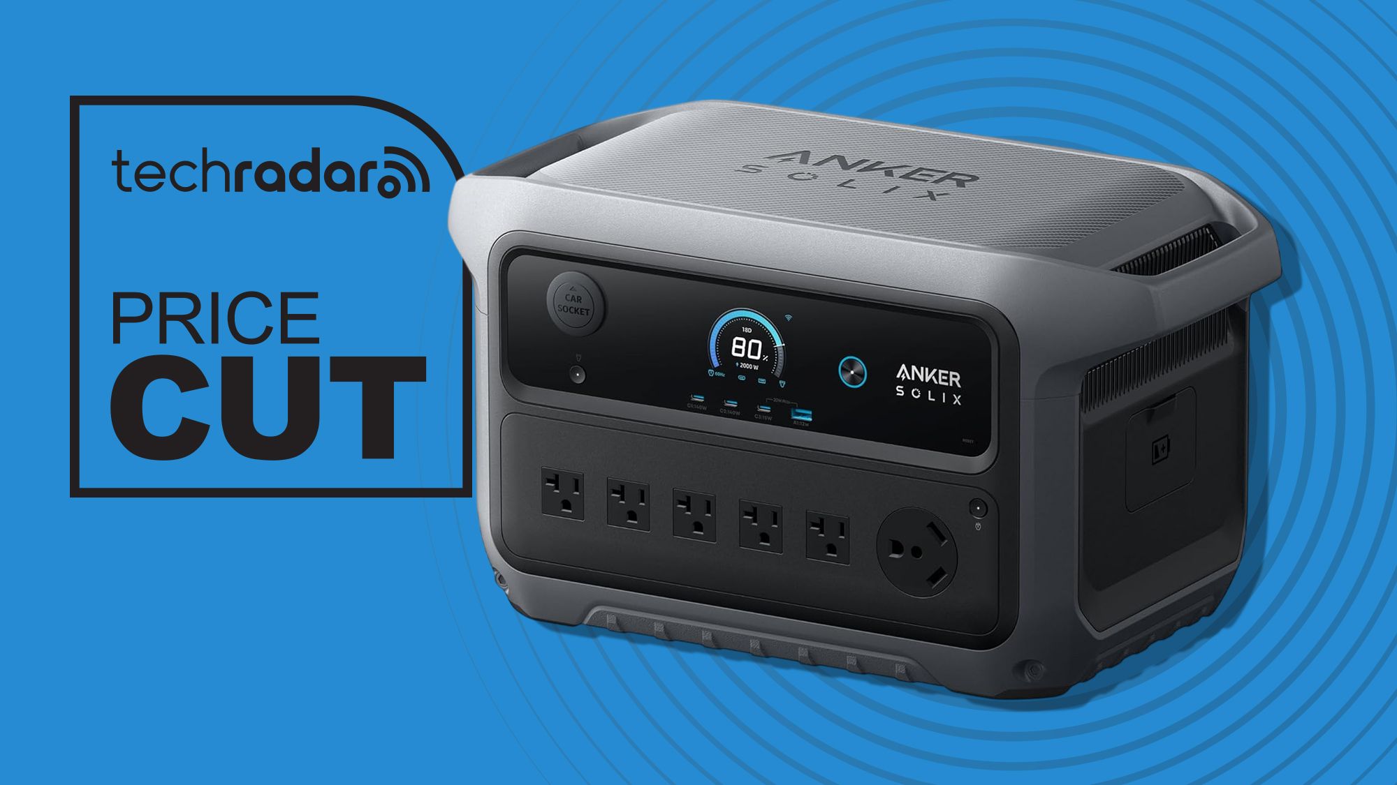 Save 50% on the Anker Solix C2000 Gen 2 portable power station | TechRadar