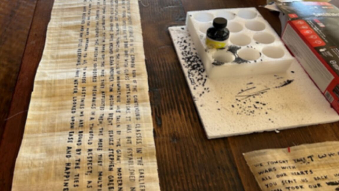 Scientists develop new method for deciphering ancient scrolls - Ars Technica