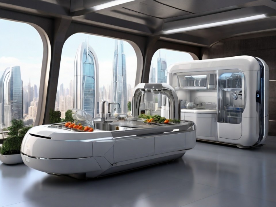 Future Trends in Kitchen Technology - contextual illustration